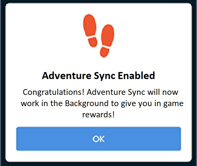 Adventure Sync Not Working